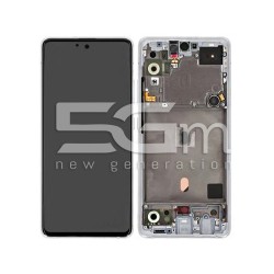 Ecrã Táctil + Chassi Branco Samsung SM-A516 A51 5G