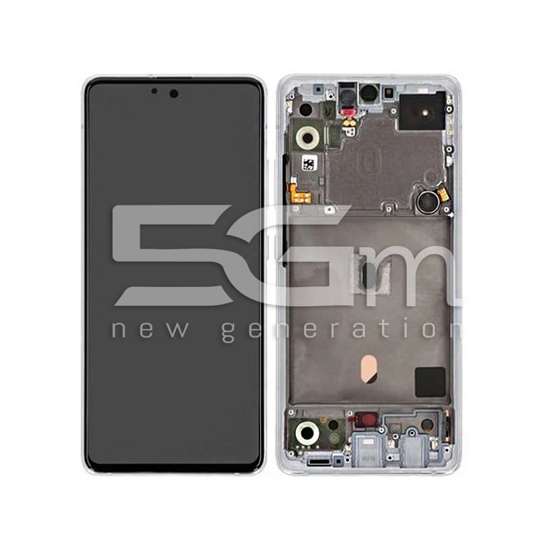 Ecrã Táctil + Chassi Branco Samsung SM-A516 A51 5G