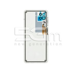 Rear Cover White + Camera Lens Samsung SM-A125 A12 Ori