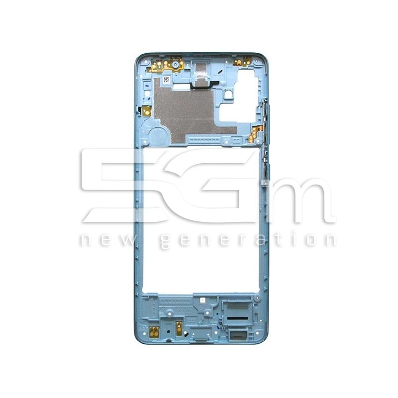 Middle Frame Blu Samsung SM-A515 A51 Ori