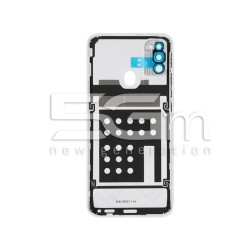 Rear Cover Pearl White + Camera Lens Samsung SM-M307 M30s