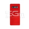 Rear Cover Cardinal Red + Camera Lens Samsung SM-G975F S10 Plus Ori