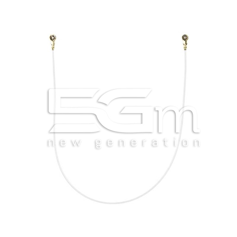 CBF Coaxial Cable 123.7mm Branco Samsung SM-A715 A71 Ori