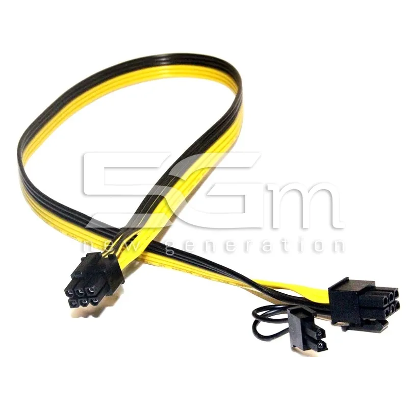 Cable PCIe Adapter 6 Pin to 8 Pin 40cm