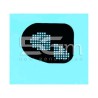 Adesivo Decorativo Camera Preto Samsung SM-G980 - G981 S20 Ori