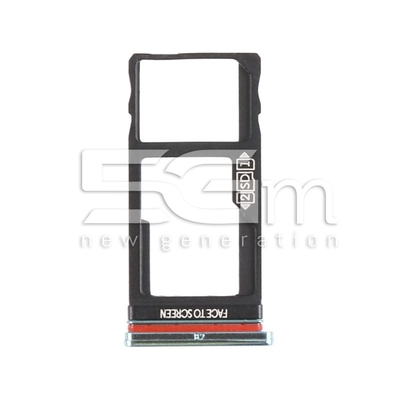 Dual Sim Card + Micro SD Green Motorola One Action