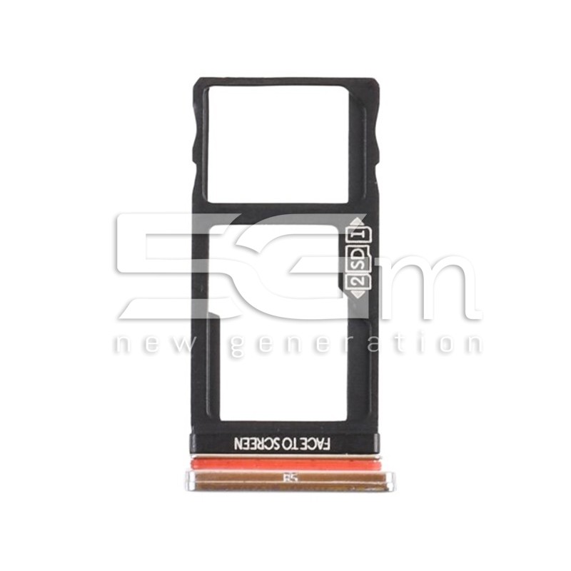 Dual Sim Card + Micro SD Silver Motorola One Action