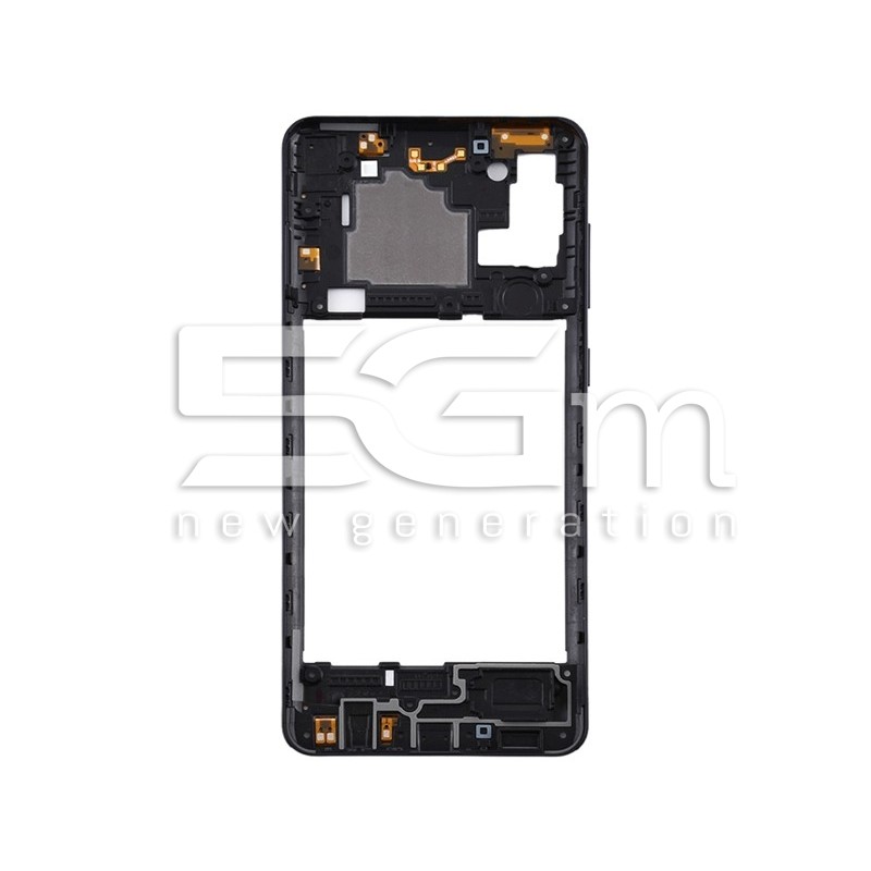 Middle Frame Preto Samsung SM-A217 A21s