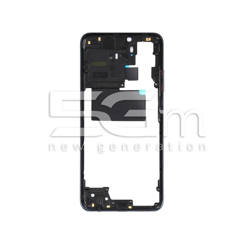 Middle Frame Preto Xiaomi Redmi Note 10