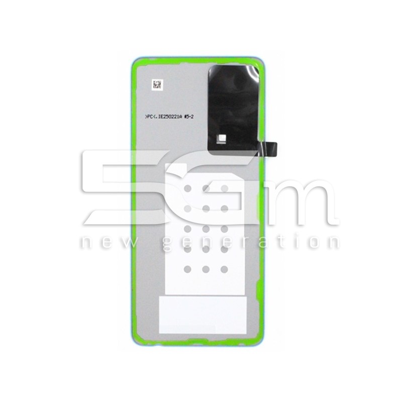 Retro Cover White + Vetrino Fotocamera Samsung SM-A525 - A526 A52 Ori
