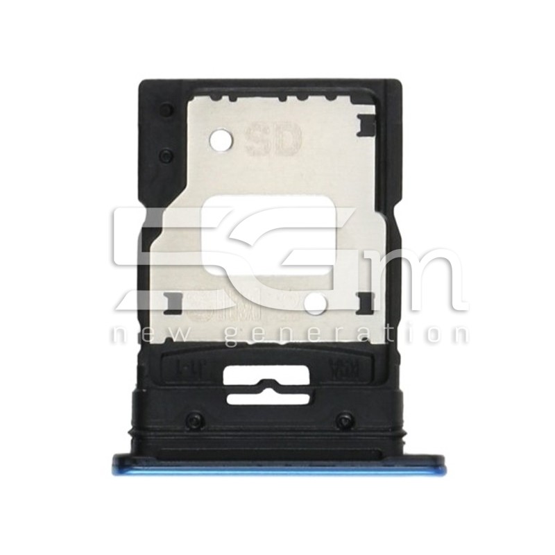 Suporte SIM Card + Micro SD Azul Xiaomi Mi 11 Lite