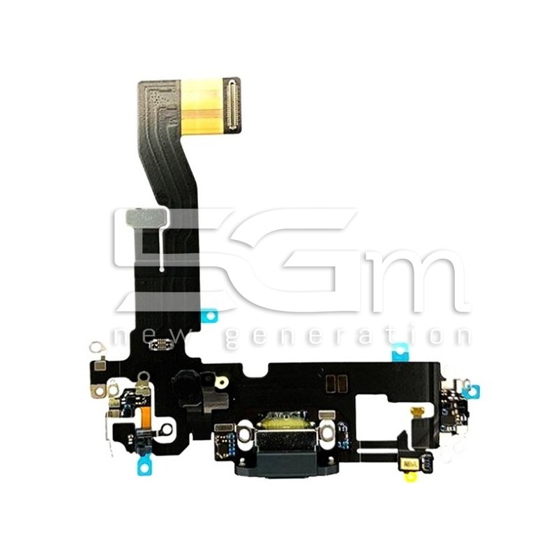 Charging Connector Blue Flat Cable iPhone 12 Pro (PULLED)