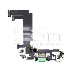 Connettore di Ricarica Verde Flex Cable iPhone 12 Mini (PULLED)