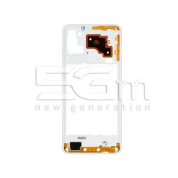 Middle Frame Branco Samsung SM-A217 A21s Ori