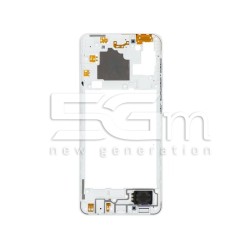 Middle Frame Branco Samsung SM-A217 A21s Ori