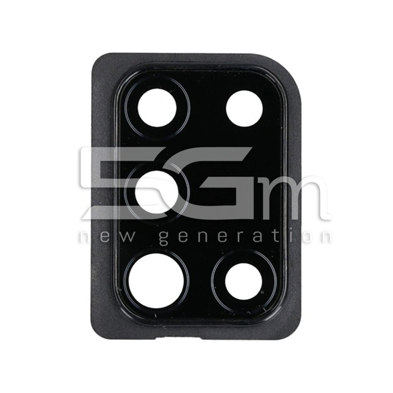 Chassi Camera Lente Preto Samsung SM-A315 A31 Ori