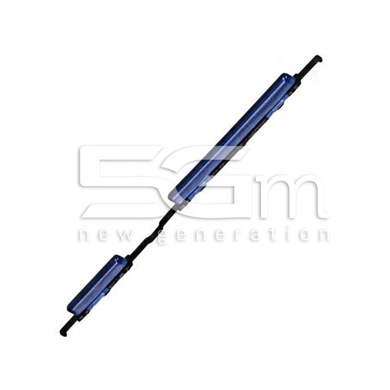 Cabo Potencia + Volume Azul Samsung SM-A217 A21s Ori
