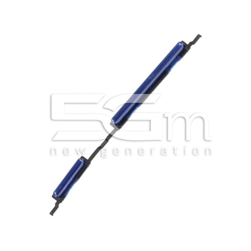 Cabo Potencia + Volume Azul Samsung SM-A105 A10 Ori