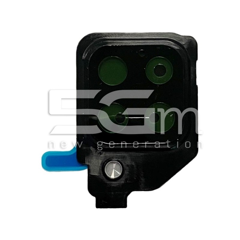 Chassi Camera Lente Preto Samsung SM-A225 A22 Ori