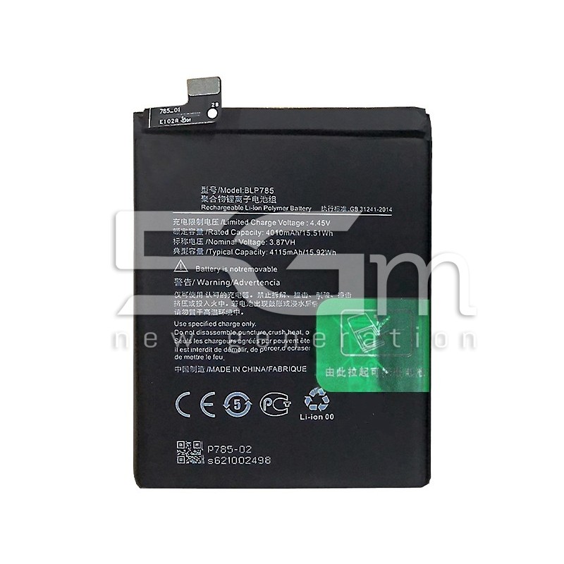 Battery BLP785 4115 mAh OnePlus Nord No Logo