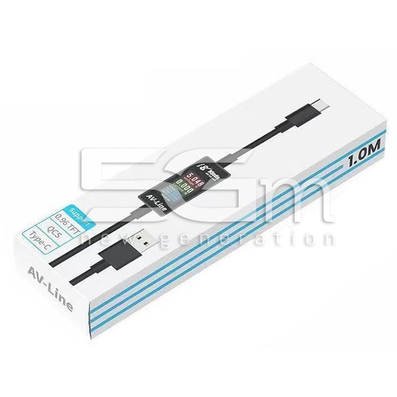 AV-Line Tester Di Ricarica Veloce Type C