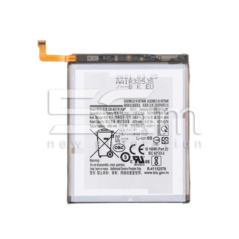 Batteria EB-­BG781ABY 4500mAh Samsung SM-G780F S20 FE No Logo