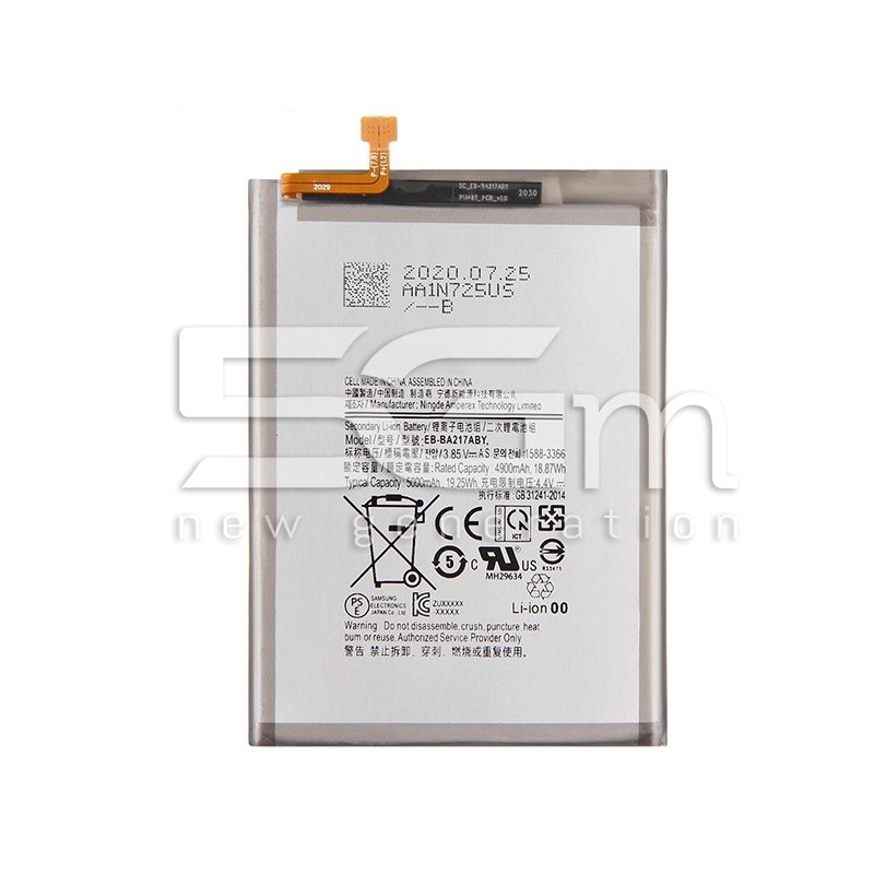 Bateria EB-BA217ABY 5000mAh Samsung SM-A217 A21s No Logo