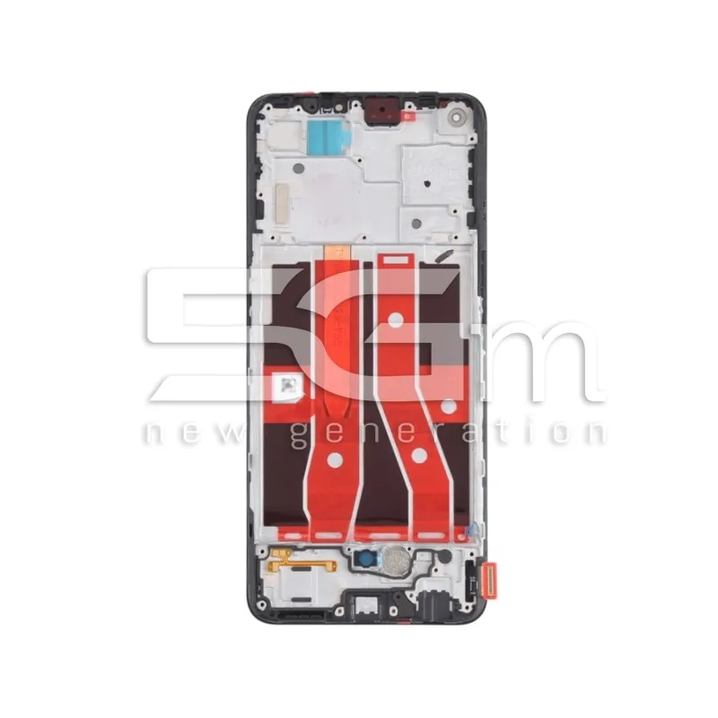 Ecra Tatil + Chassi Preto OPPO RENO 4 SE