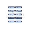 Set 10 PCS Speaker Foam iPhone 11 Pro Max - XS Max