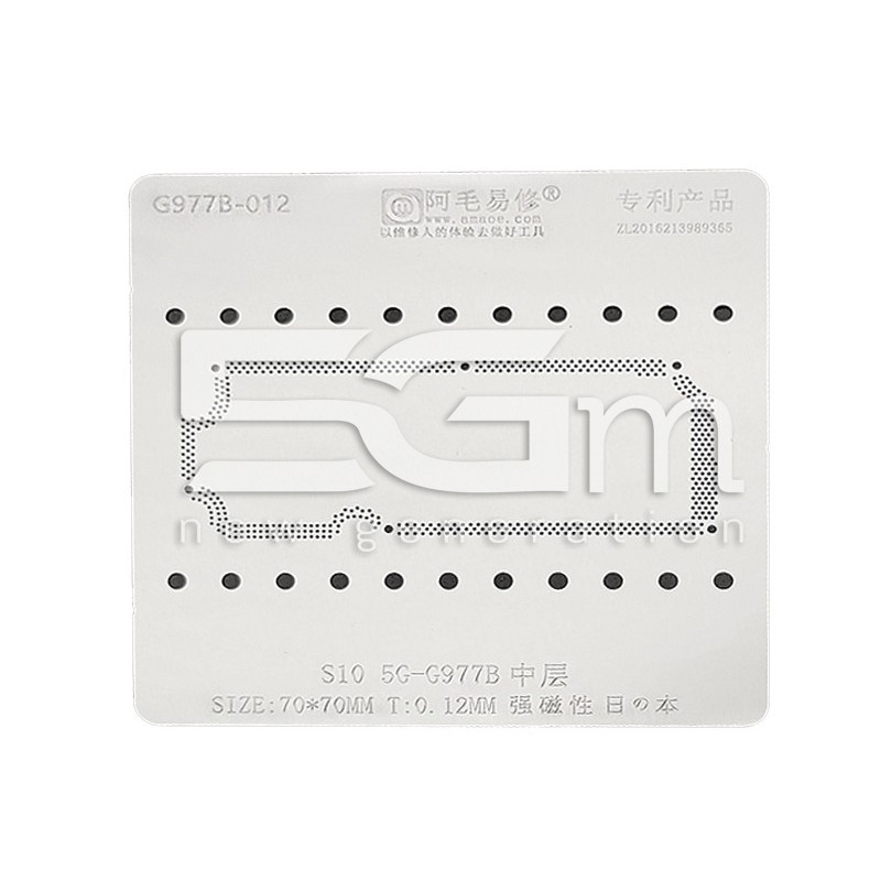 AMAOE Stencil SAMSUNG SM-G977 S10 5G