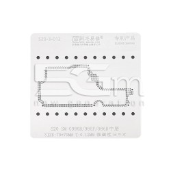 AMAOE Stencil SAMSUNG SM-G985 - G986 S20+