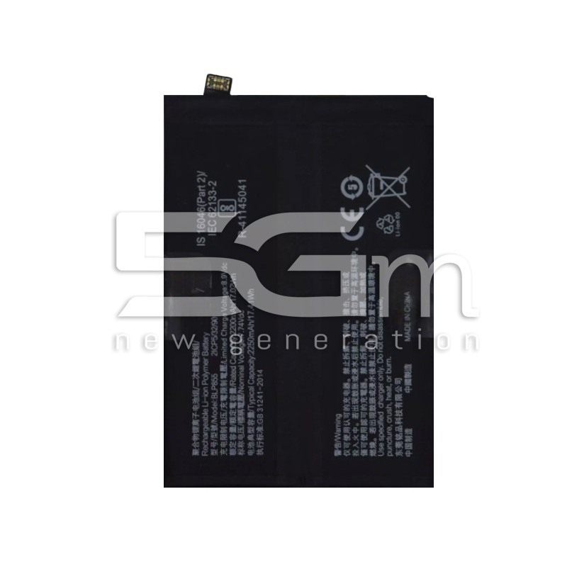 Battery BLP855 2250mAh OPPO Find X5 Lite No Logo