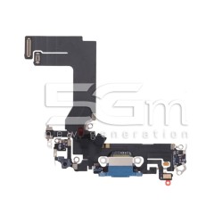 Conector de Carregamento Azul iPhone 13 Mini (TOP)