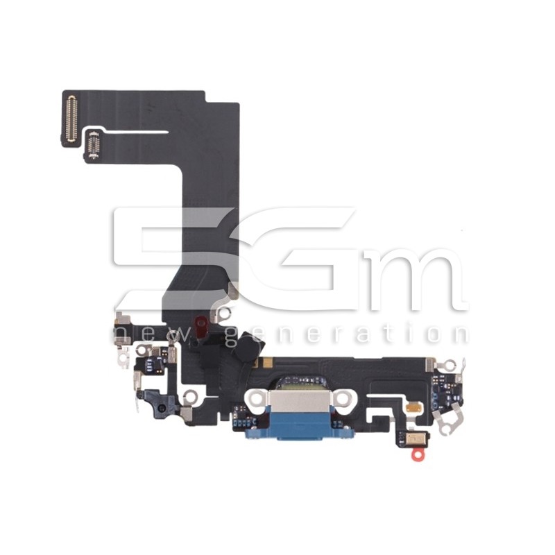 Conector de Carregamento Azul iPhone 13 Mini (TOP)