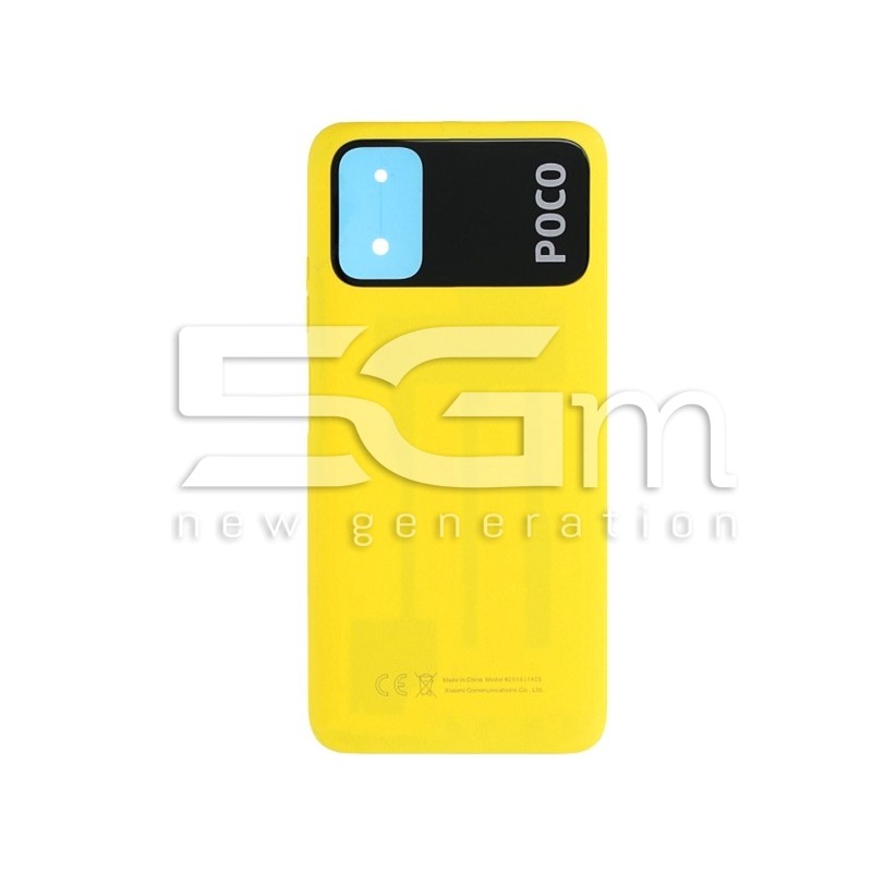 Tampa Traseira Yellow Xiaomi Poco M3 Ori