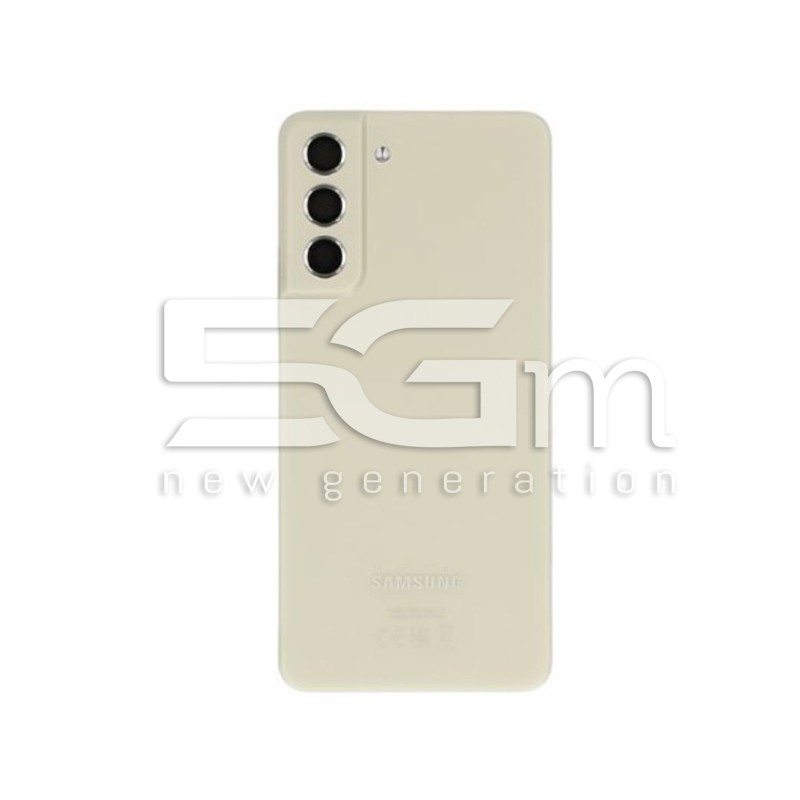 Tampa Traseira Olive Samsung SM-G990 S21 FE Ori