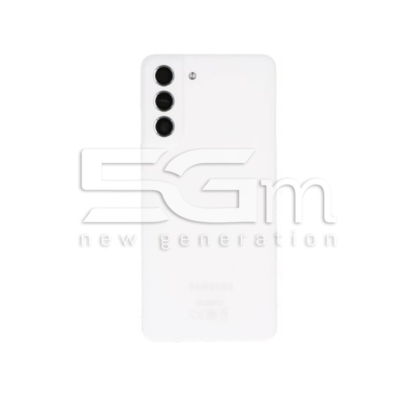 Tampa Traseira Branco Samsung SM-G990 S21 FE Ori
