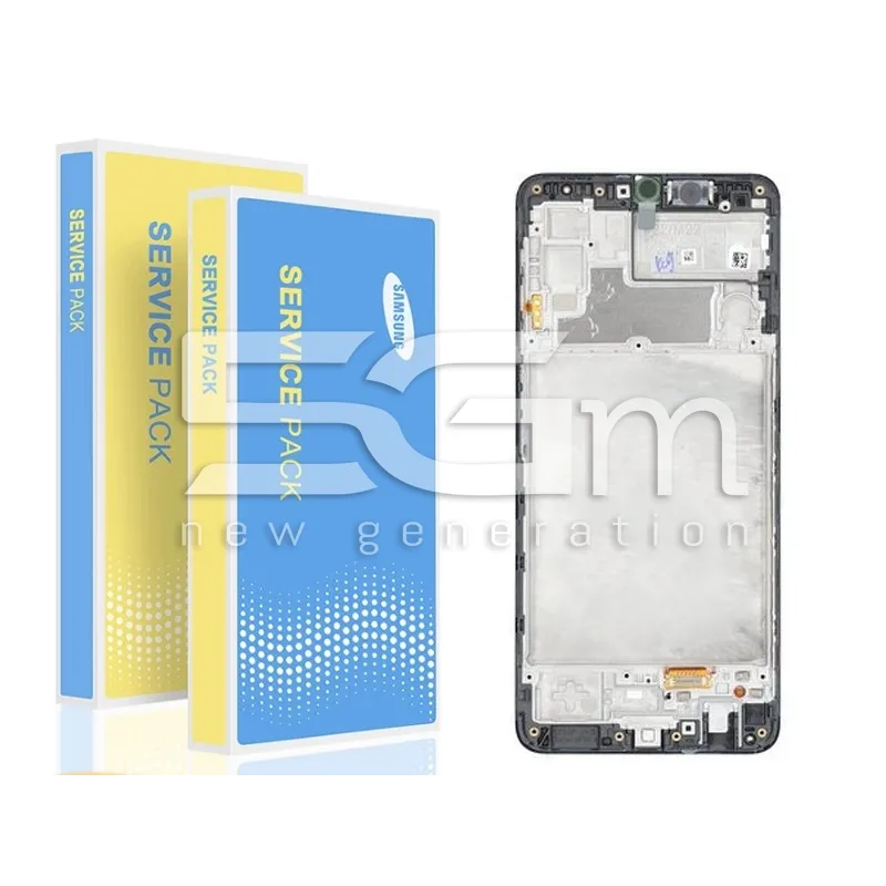 Ecrã Táctil + Chassi Preto Samsung SM-E225 F22 Ori