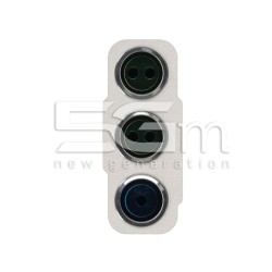 Camera Deco White Samsung SM-G990 S21 FE Ori