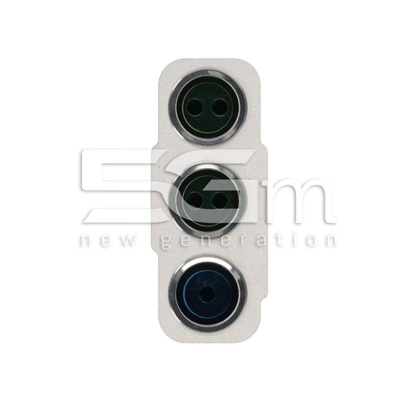 Camera Deco White Samsung SM-G990 S21 FE Ori