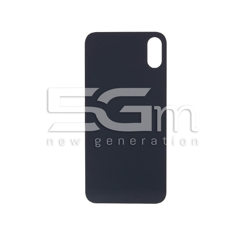 Retro Cover Bianco iPhone X Big Hole No Logo