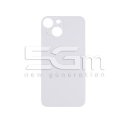 Rear Cover White iPhone 13 Mini Big Hole (No Logo)