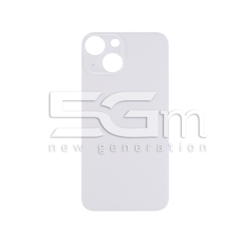 Rear Cover White iPhone 13 Mini Big Hole (No Logo)