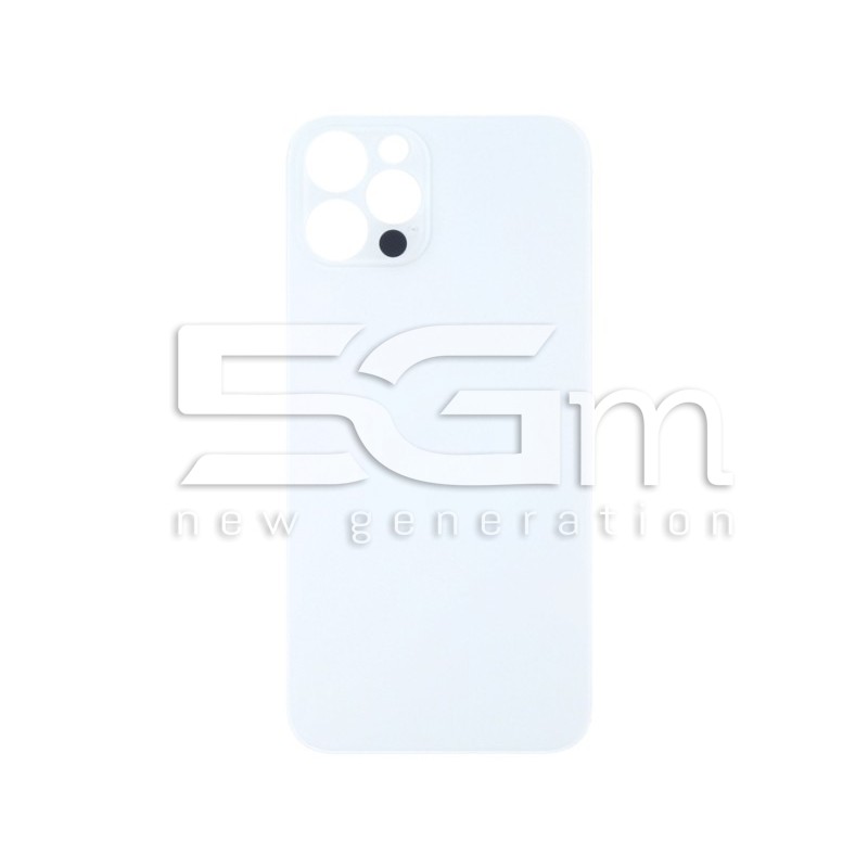 Rear Cover White iPhone 13 Pro Big Hole (No Logo)