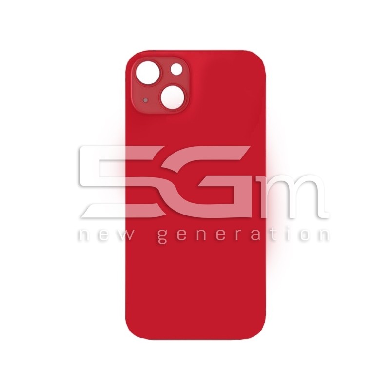Tampa Traseira Red iPhone 13 Big Hole (No Logo)