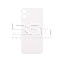 Retro Cover Bianco iPhone 12 Big Hole (No Logo)
