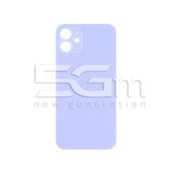 Retro Cover Purple iPhone 12 Big Hole (No Logo)