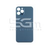 Retro Cover Blu iPhone 12 Pro Big Hole (No Logo)