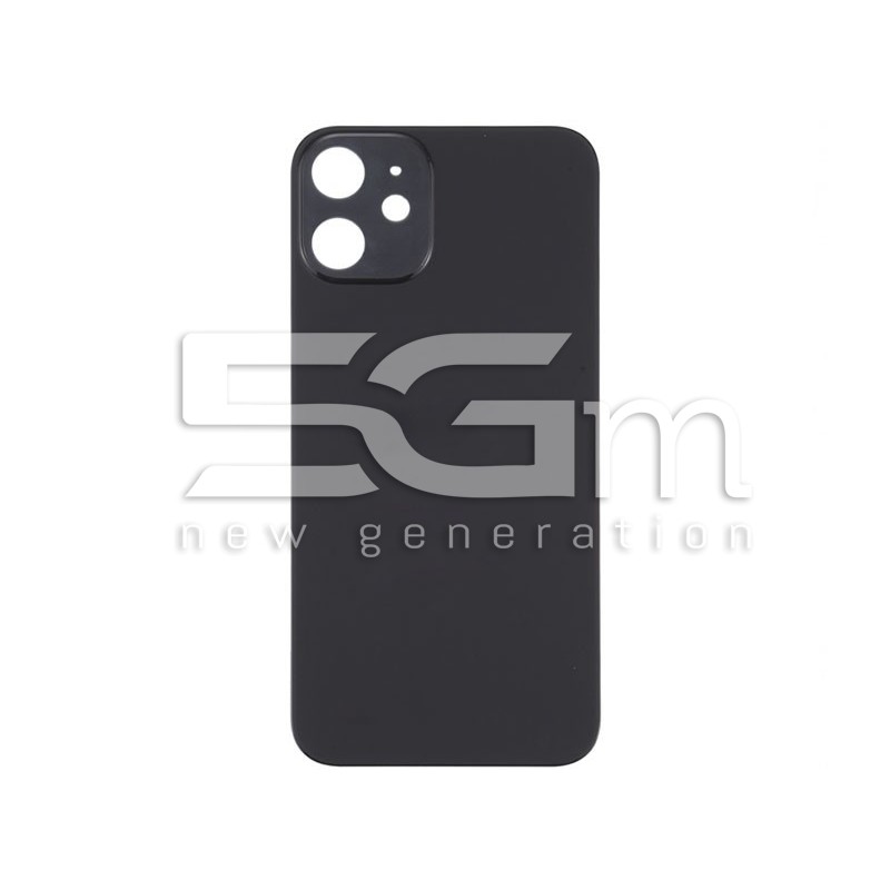 Retro Cover Nero iPhone 12 Mini Big Hole (No Logo)