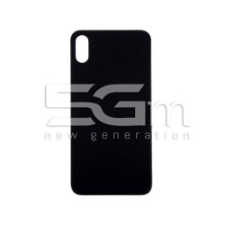 Rear Cover Black iPhone XS Big Hole (No Logo)